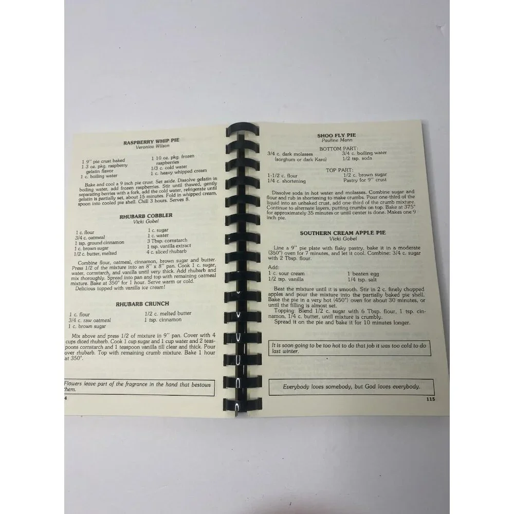 Cross Lutheran‎ Church Centennial Cookbook 1983 Burlington WI Wisconsin Vintage